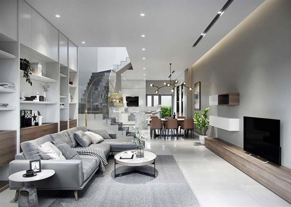 Trần thạch cao phẳng mịn